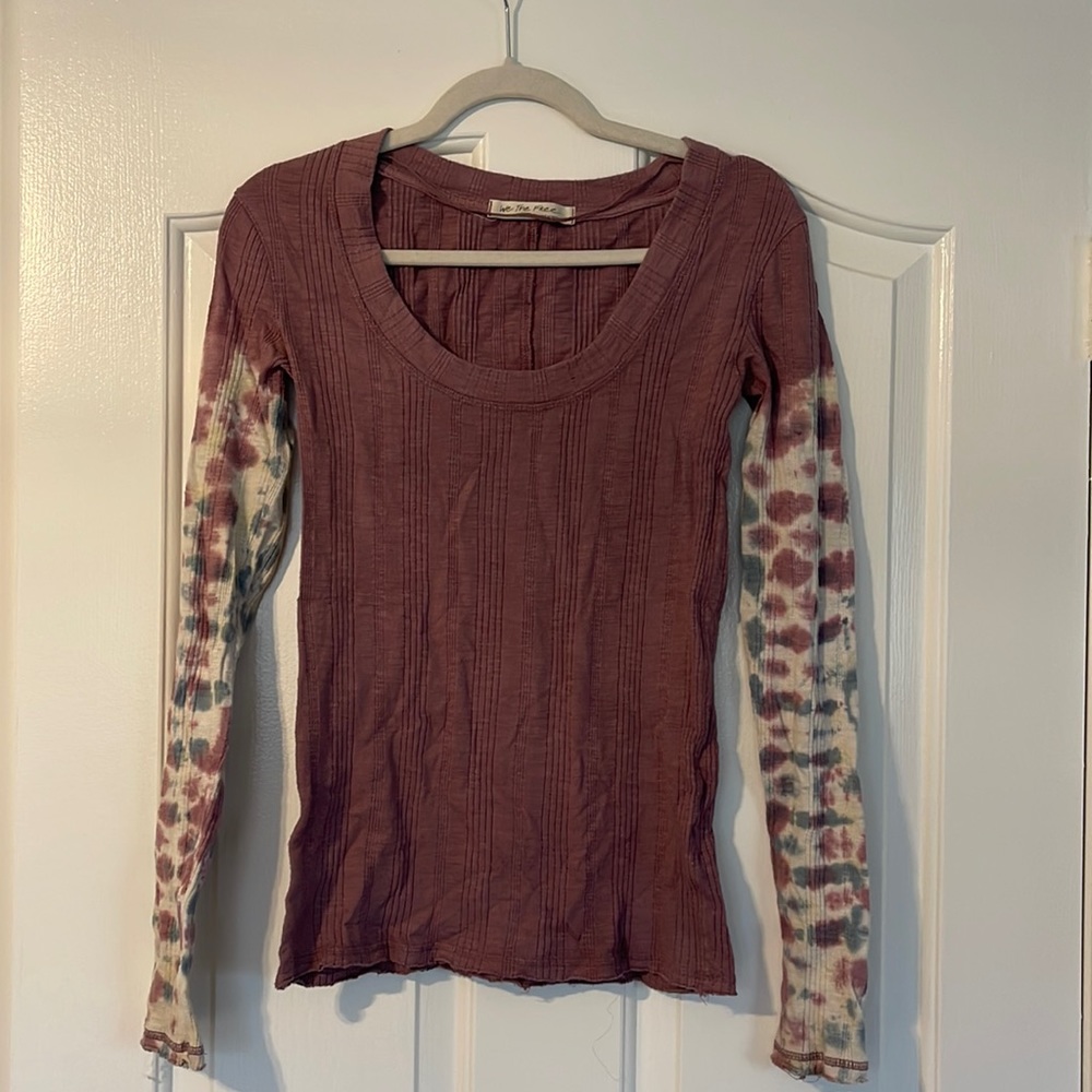 Cotton purple long sleeve - Free People